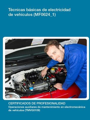 cover image of MF0624_1--Técnicas básicas de electricidad de vehículos
